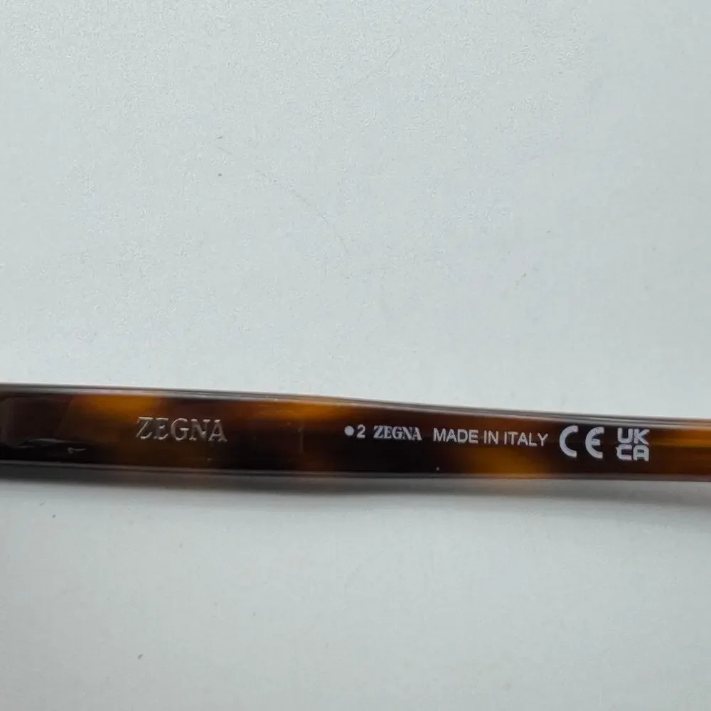 Ermenegildo Zegna Sunglasses EZ0248 52E Dark Havana Frame Brown Lens 50mm New